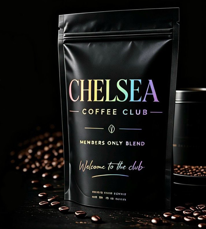 Chelsea Coffee Club Pouch and Beans